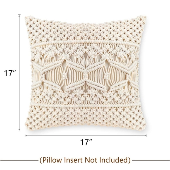 Macrame Boho Pillow Covers - Picture 9 of 9